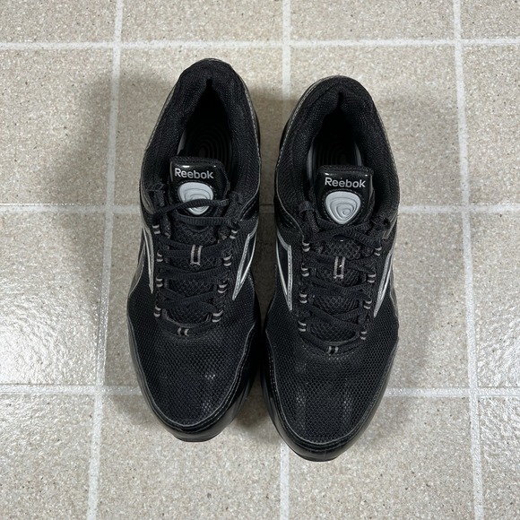Reebok Easytone Black Athletic Walking Shoes Womens 9 Fitness Sneakers - Picture 2 of 7